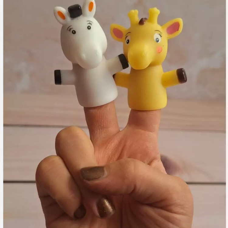 عروسک انگشتی سیلیکونی