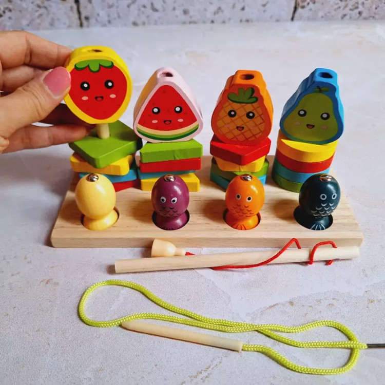 مونته سوری ۴ستون و ماهیگیری_مدل میوه
