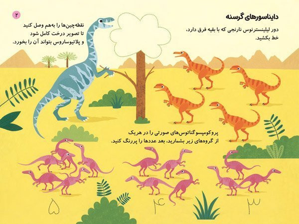 تخته بازی سرزمین دایناسورها - تصویر 3