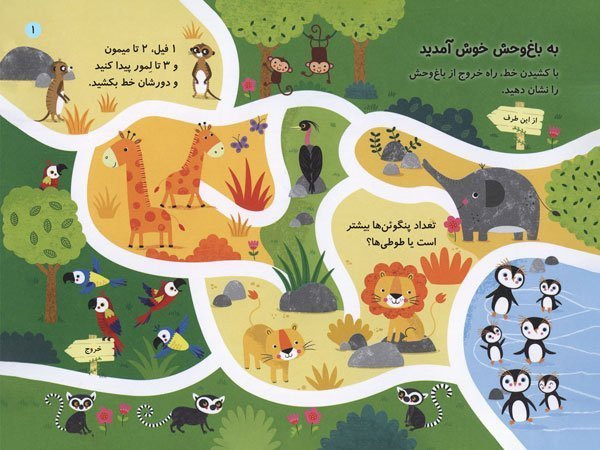 تخته بازی حیوانات باغ وحش - تصویر 6