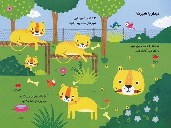 تخته بازی حیوانات باغ وحش - تصویر 5