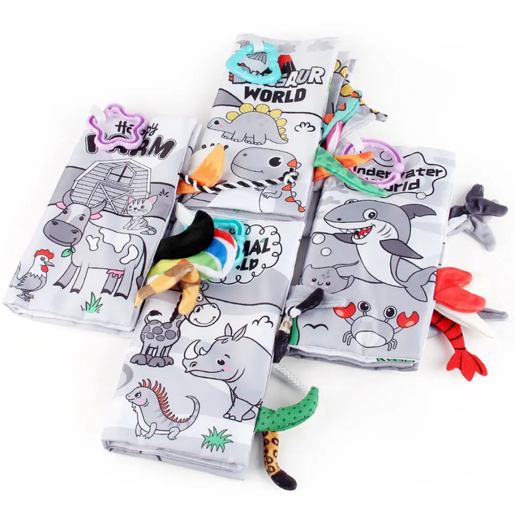 کتاب پارچه ای دم دار