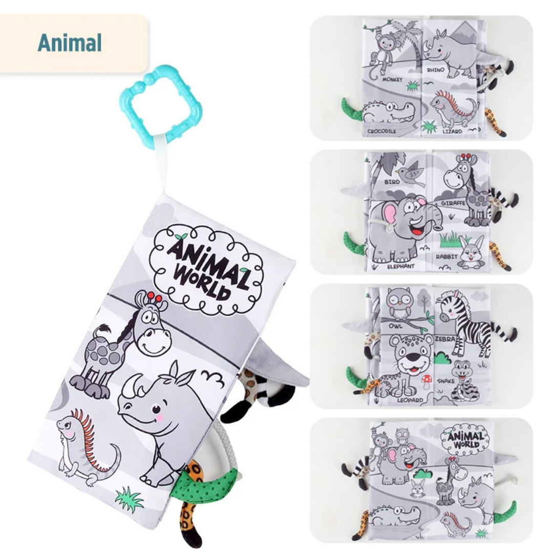 کتاب پارچه ای دم دار